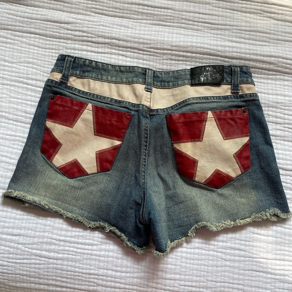 Star Jean shorts